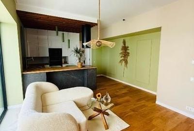 Apartament cu 2 camere semidecomandat, mobilat în Cotroceni