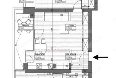 Apartament 3 camere, 72 mp, zona Aradului - 1
