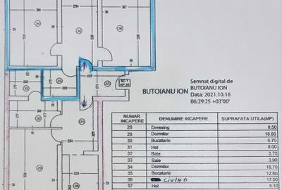 Apartament cu 3 camere decomandat în Central - 2