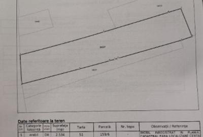 Teren de 7000 mp, în Nord - 2