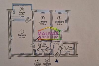 Vatra Luminoasa / langa Parcul Ciurea / et 3 decomandat/ - 3