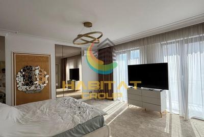 Penthouse cu 3 camere semidecomandat, mobilat în Brâncoveanu - 23