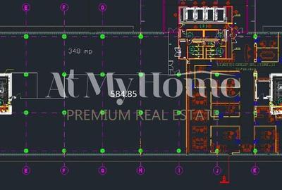 Spatiu de birouri clasa A+ 585mp, locuri de parcare,  amenajat, finisaje premium - 2