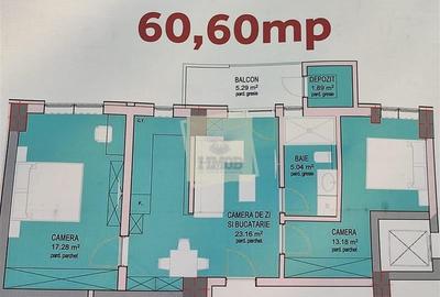 Apartament cu 3 camere balcon boxa si loc de parcare pe Doamna Stanca - 4