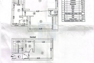 Apartament cu 5 camere decomandat în Crângași - 16