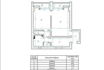 COMISION 0% - Apartament cu 2 camere Magheru - blocul Eva - 14