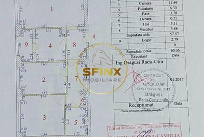 Apartament 3 camere 60 mp decomandat etaj 1 Pantelimon - 10