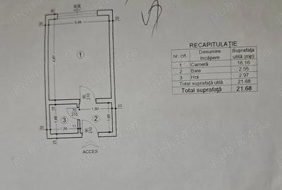 Garsoniera confort II, cartier Tarain - 4