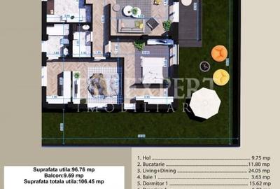 3 Camere cu Gradina -acces rapid STB-5 Min - 1