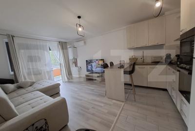 Apartament cu 2 camere decomandat, mobilat în Tractorul - 4