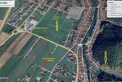 Teren Construcții intravilan de 3800 mp, în Râșnov Romacril - 2