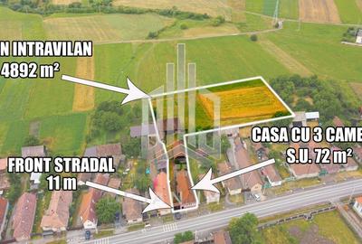 COMISION 0% | Casă cu 3 camere | 72mp | Teren 4892mp | Micfalău - 3