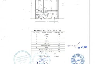 Garsonieră decomandată în Central - 2