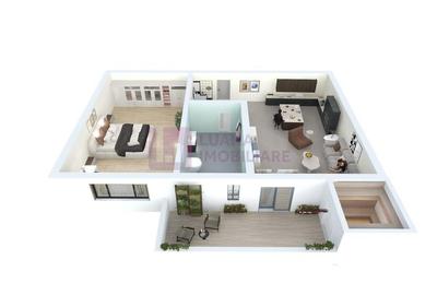 Apartament cu 2 camere decomandat în Aeroport - 12