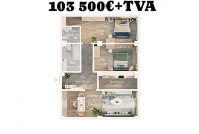 Proiect NOU - Apartamente de vanzare - Valea Lupului Bloc 4 etaje cu lift - 10