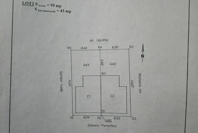 Casă cu 3 camere cu Teren 100 Mp în Central - 5
