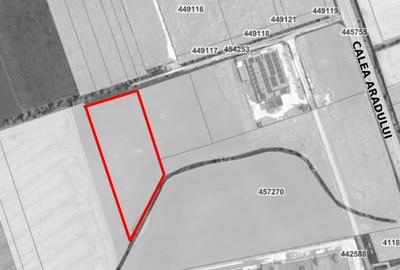 Teren cu PUZ industrial de vanzare in zona Aradului - 2