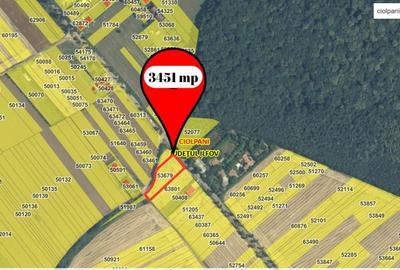 Teren de vanzare intravilan – Ciolpani, zona Izvorani, comision 0% - 2