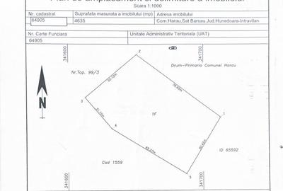 Teren de 4635 mp, în Hărău - 3