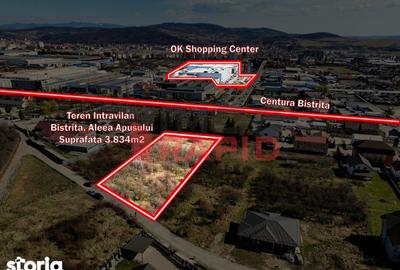 Teren de 3835 mp, în Central - 1