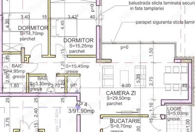 Apartament 3 camere, 2 bai, 92 mp, Zona Andrei Muresanu - 5