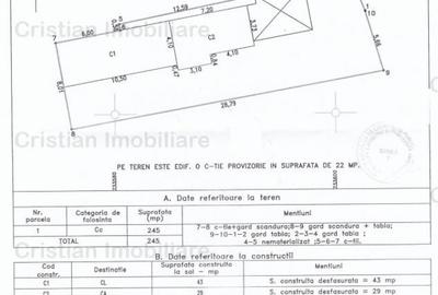 Casa 2 camere teren 245 mp deschidere 9 m la strada Brailit - 1