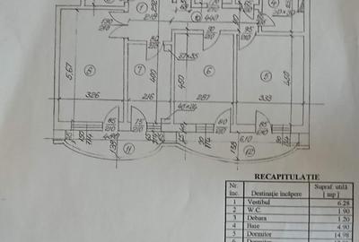 Apartament cu 3 camere decomandat în Unirii - 1