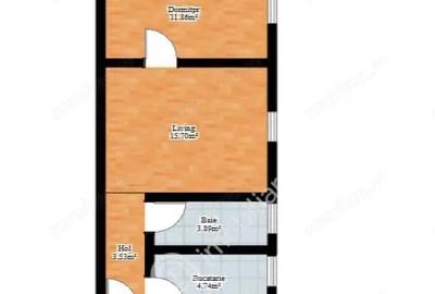 Apartament cu 2 camere la etajul 1 in zona Vasile Aaron Sibiu - 5