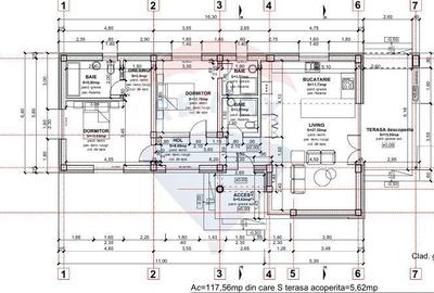Casă cu 3 camere cu Teren 422 Mp în Central - 9