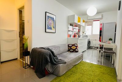 Mihai Bravu Boutique/ Garsoniera Dubla Mobilata si Utilata / Bloc 2015 / Parcare - 1