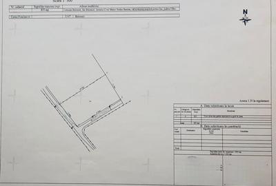 Teren Construcții intravilan de 833 mp, în Săftica - 6