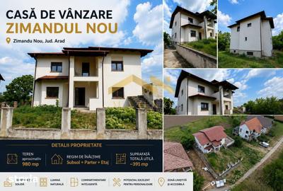 Casă cu 7 camere cu Teren 980 Mp în Zimandu Nou - 4