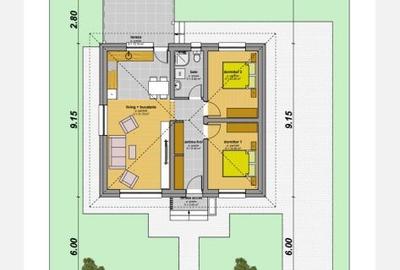 Casă cu 2 camere în Sâncraiu de Mureș - 3