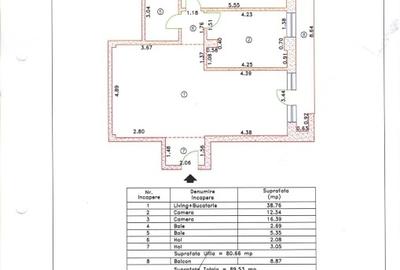 Apartament cu 3 camere decomandat în Timpuri Noi - 14