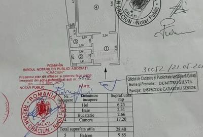 Garsonieră decomandată, mobilată în Țiglina 2 - 8