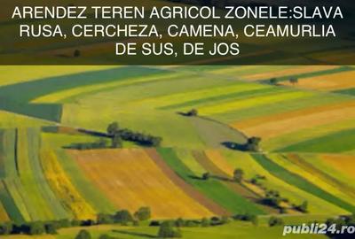 Preluam Teren Agricol in arenda