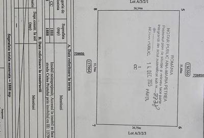 De inchiriat Teren intravilan 2.077 mp, stradal zona industriala - 3
