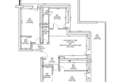 Apartament cu 3 camere în Sud - 3