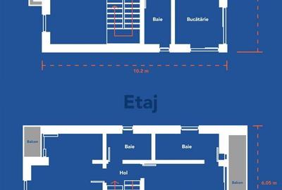 Casă cu 3 camere cu Teren 225 Mp în Nord