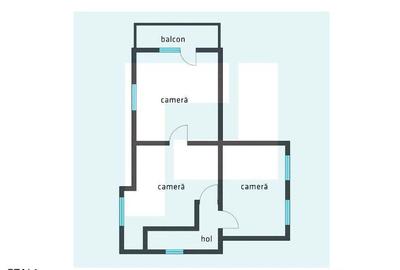 Proprietate cu 5 camere Aurel Vlaicu - 12
