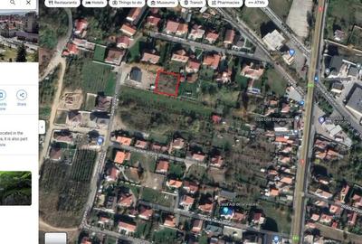 Teren de 1064.98 mp, în Central - 1