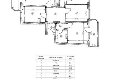 Apartament 4 Camere, 90 MP, Renovat - Piata Rahova - 13