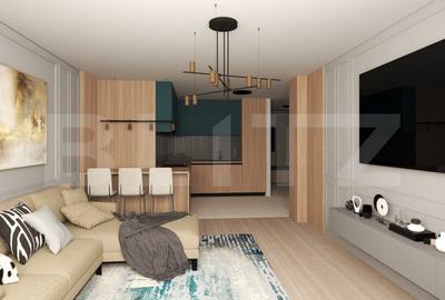 Apartament cu 2 camere decomandat în Central