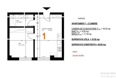 Apartament 2 camere Otopeni Munteniei Park - 4