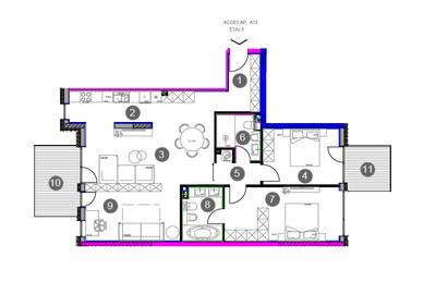 Apartament 4 camere cu 2 balcoane • Liniște și lac, zona Sisești - 3
