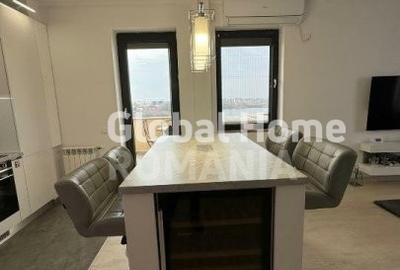 Penthouse cu 3 camere semidecomandat, mobilat în Băneasa - 7
