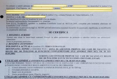 Floresti limita Cluj Napoca, teren Intravilan UL1, Valea Garboului, 12663mp