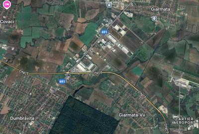 Teren agricol extravilan de 9083 mp, în Giarmata