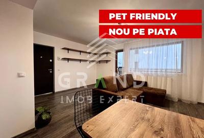 Apartament cu 2 camere semidecomandat, mobilat în Mănăștur