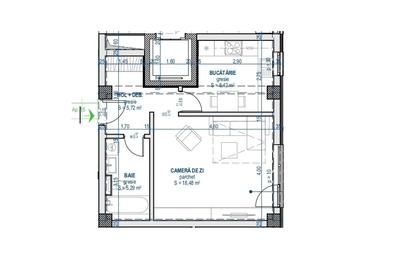 1 cameră | Etaj 2 | Centru – NYBO Residence, Iași - 2